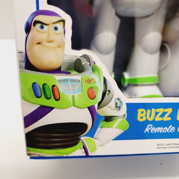 BUZZ LIGHTYEAR Toy Story 4 Remote Control Figure New in Box - Picture 12 of 13